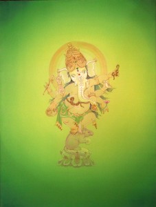Ganesha Painting Pamela McDonough JC