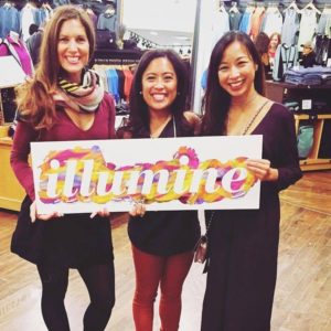 Illumine readers with founder, Lourdes Paredes at Fall 2016 release party 