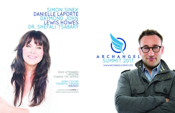 Danielle LaPorte and Simon Sinek Archangel Summit