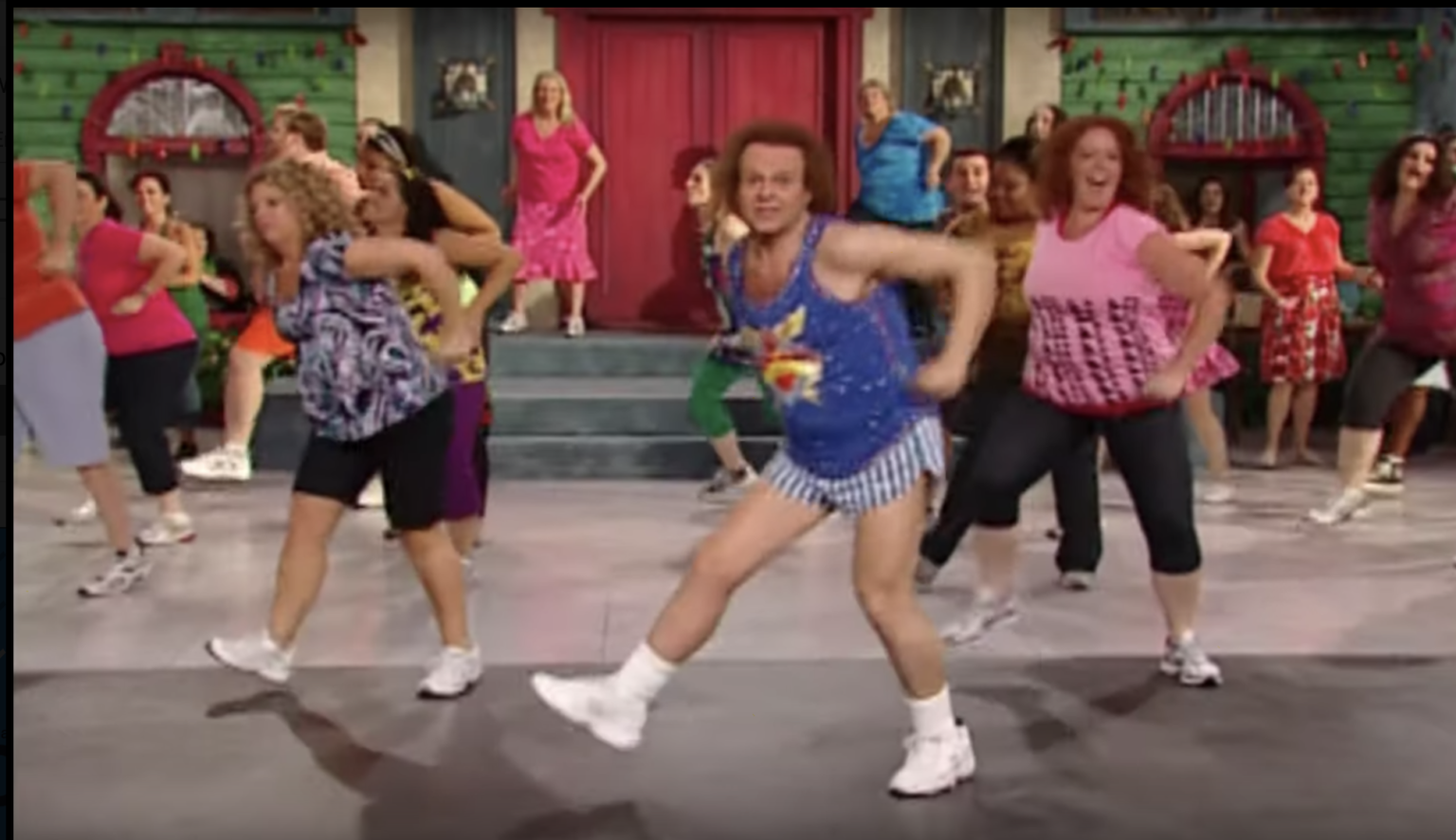 richard simmons exercise shirt