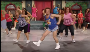 Richard Simmons 80's exercise at home